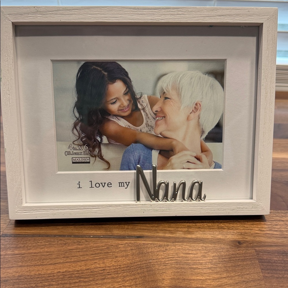Malden Cream 'I Love My Nana' Picture Frame